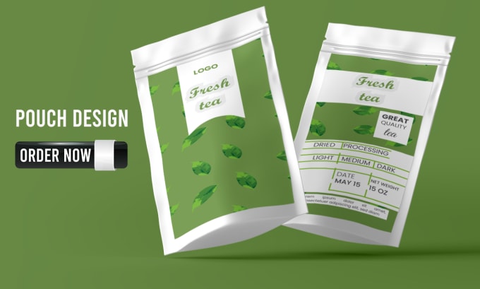 Bestseller - make pouch and product label design