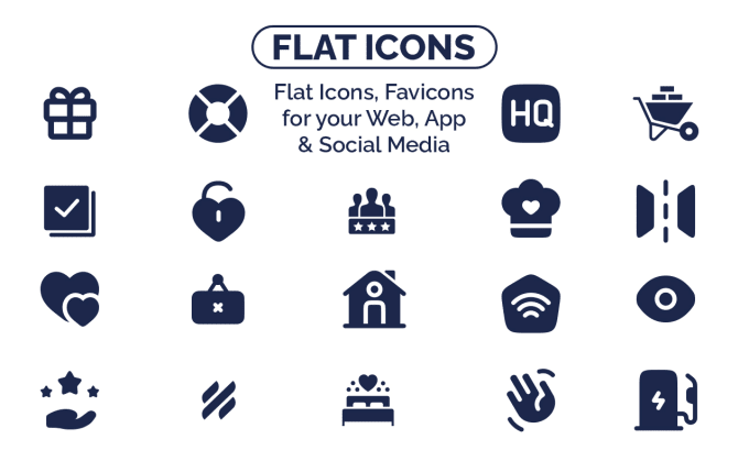 Gig Preview - Design unique custom icon set, flaticon, favicon, vector line icons