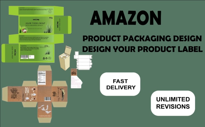 Gig Preview - Create amazon product label design