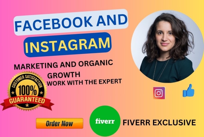 Gig Preview - Do instagram organic marketing  and facebook business page creat