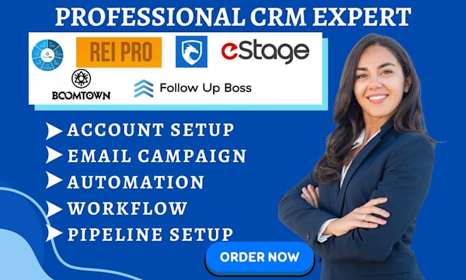 Gig Preview - Setup trengo estage realvolve follow up boss leaddragon reipro pipelinepro crm