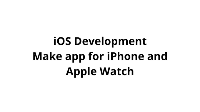 Gig Preview - Create iphone and apple watch apps