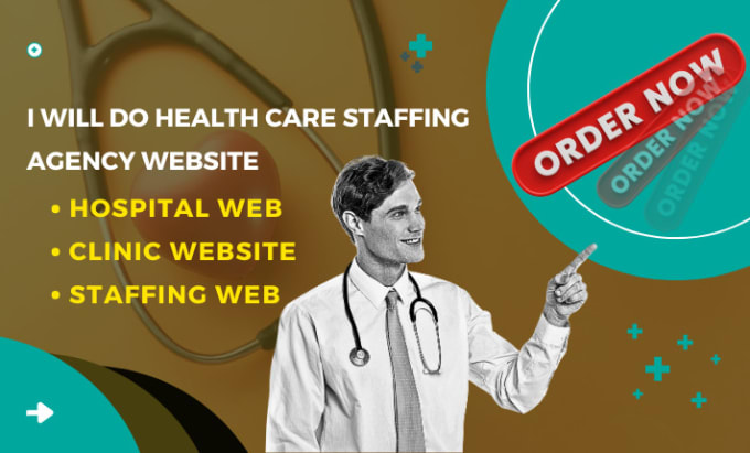 Bestseller - build complete healthcare hiring agency website