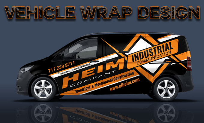 Gig Preview - Car wrap design, van wrap, vehicle wrap design, vinyl wrap