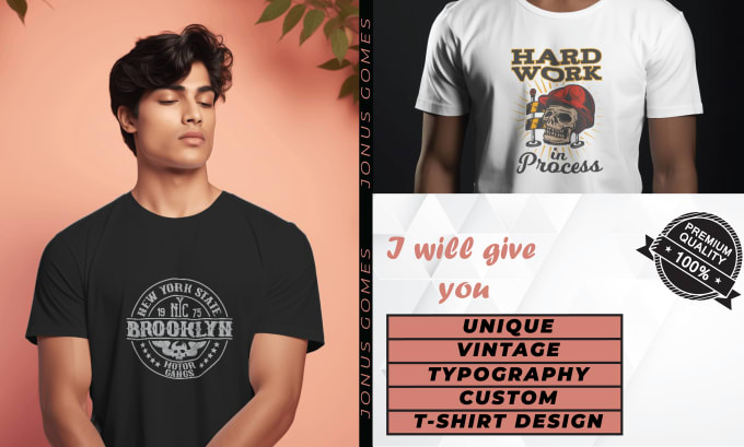 Gig Preview - Create custom t shirt designs tailored just for you