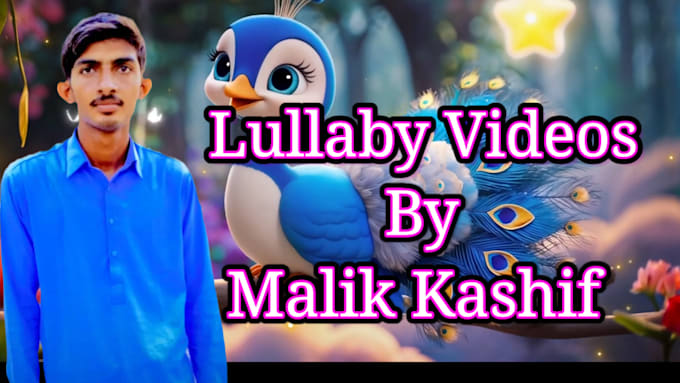 Bestseller - create 2 hours monetizable lullaby baby sleep music videos for youtube