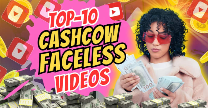 Gig Preview - Edit viral faceless top 10, sports, map animation and other cashcow videos