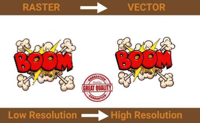 Gig Preview - Vector tracing, edit, illustrate your logo and image