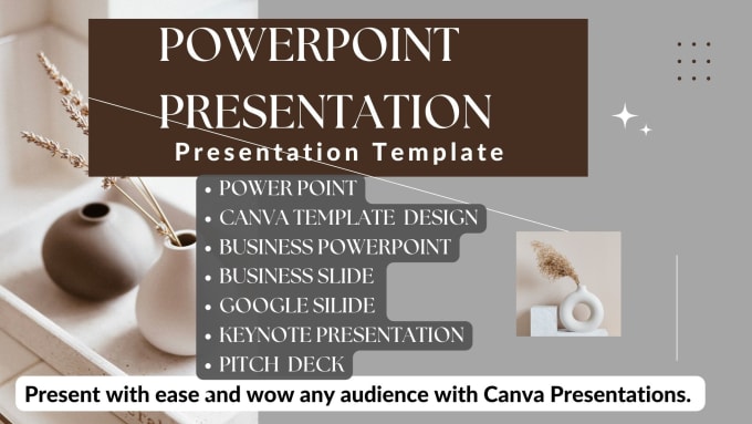 Gig Preview - Design powerpoint presentation, keynote, pitchdeck, canva  presentation,  prezi