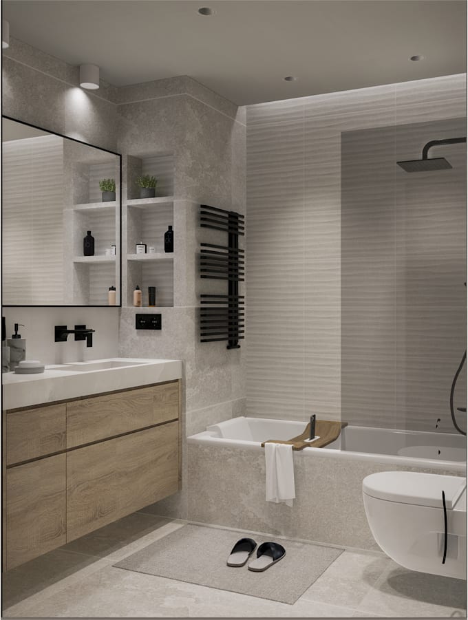 Gig Preview - Design your bathroom for comfort and style