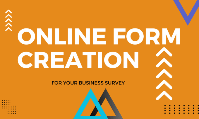 Gig Preview - Design an attractive online form for your business survey