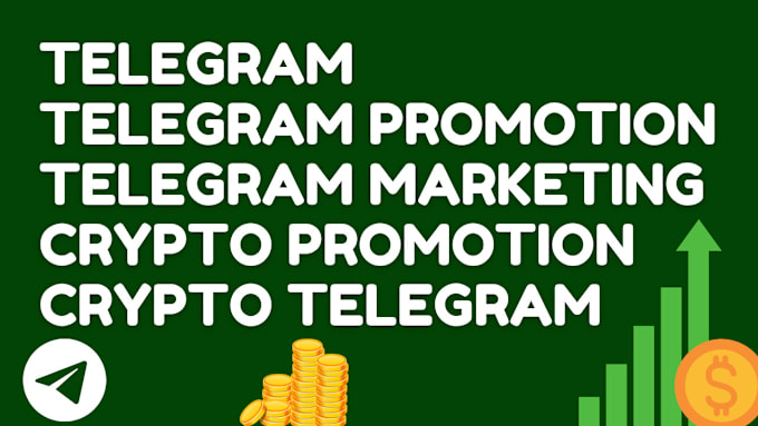 Gig Preview - Crypto promotion, solana memecoin, run telegram ads, to sellout your new token