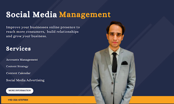 Gig Preview - Be your professional social media manager