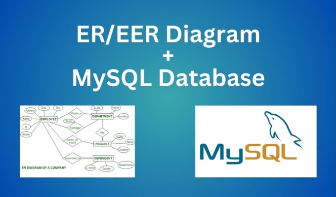 Gig Preview - Design er, eer diagram and mysql database