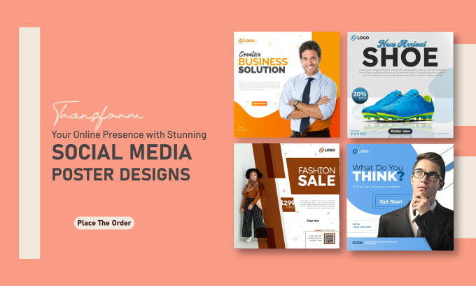 Gig Preview - Enhance your brand with custom social media poster designs