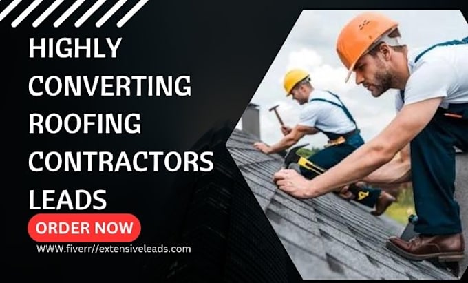 Gig Preview - Roofing leads roofing contractor leads roof repair roof replacement leads