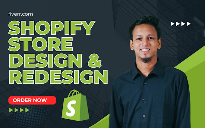 Gig Preview - Create shopify dropshipping store, build shopify store