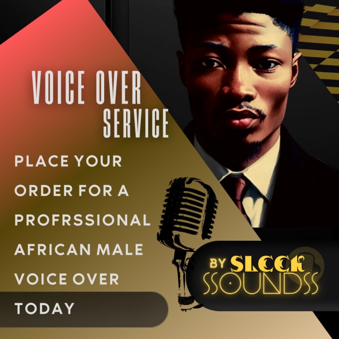 Gig Preview - Be your african nigerian male voice over actor