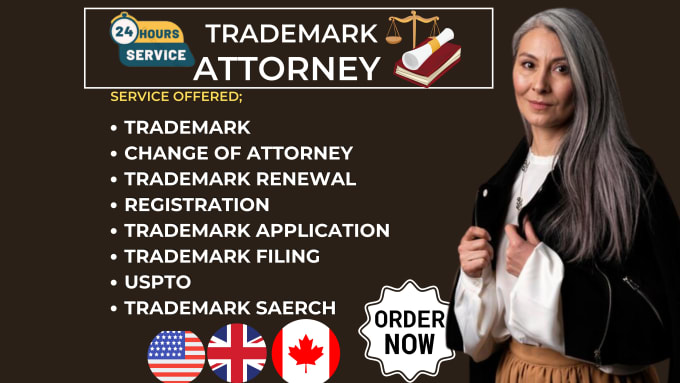 Bestseller - do trademark registration and renewal USA search, brand and trademark attorney