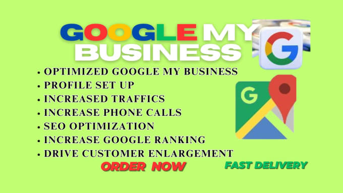 Gig Preview - Set up, fix, optimize  google my business profile listing for local seo gmb maps