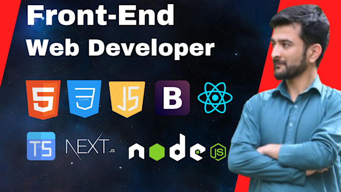 Gig Preview - Be your front end web developer