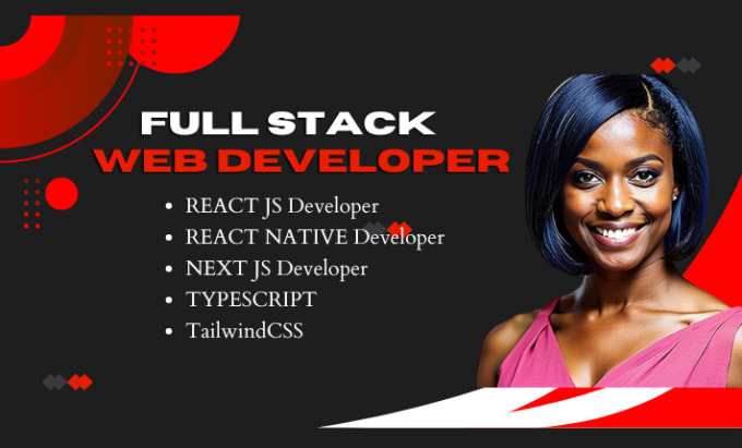 Gig Preview - Be your full stack reactjs react native nextjs typescript tailwindcss developer