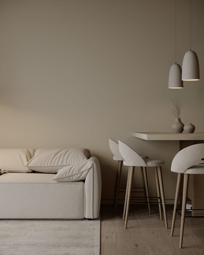 Gig Preview - Create photorealistic 3d renderings for your interior design