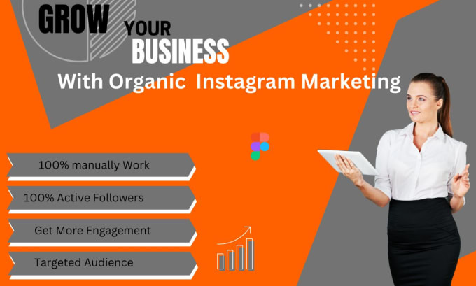 Gig Preview - Do organic instagram marketing for super fast growth