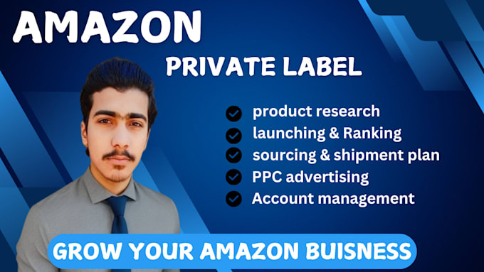 Gig Preview - Be your expert amazon virtual assistant, your amazon fba private label expert