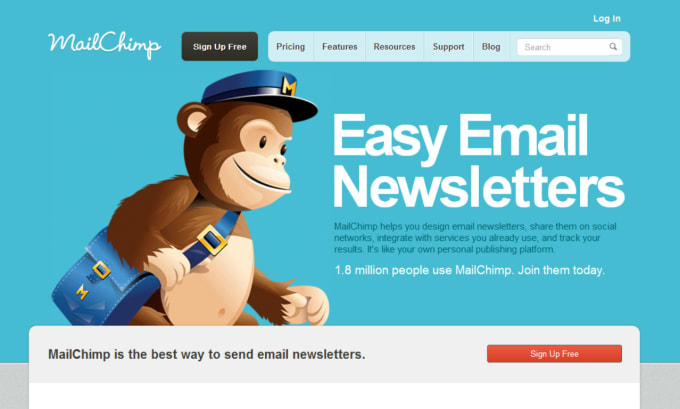 Gig Preview - Do mailchimp template design, email marketing and automation