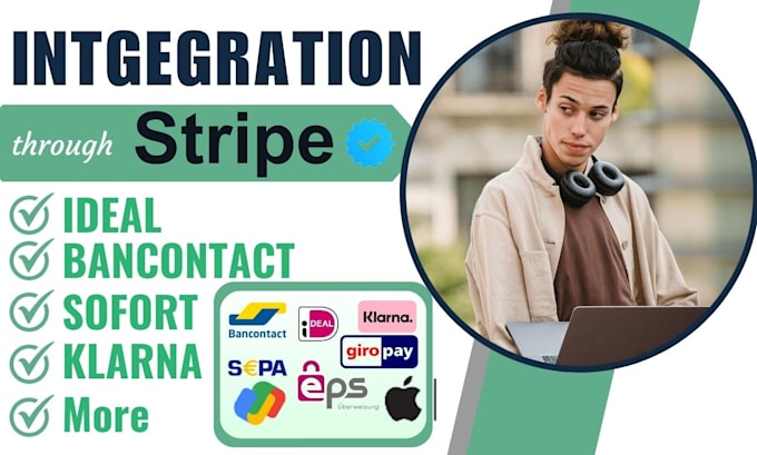 Gig Preview - Setup klarna p24 sofort ideal bancontact bliks sepa eps payment through stripe