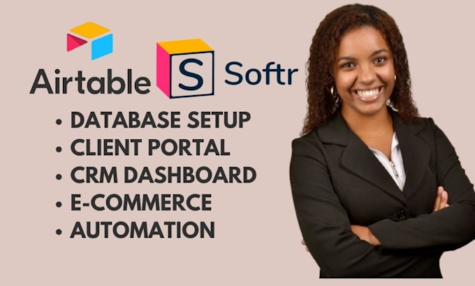 Bestseller - be your airtable expert, setup airtable database automation, softr webapp