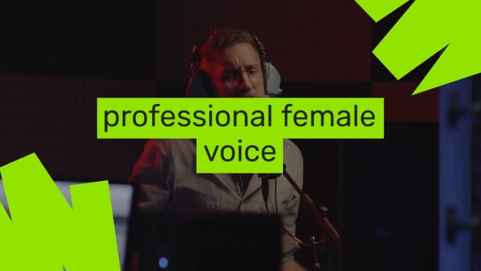 Gig Preview - Professional english female voice over 24hrs