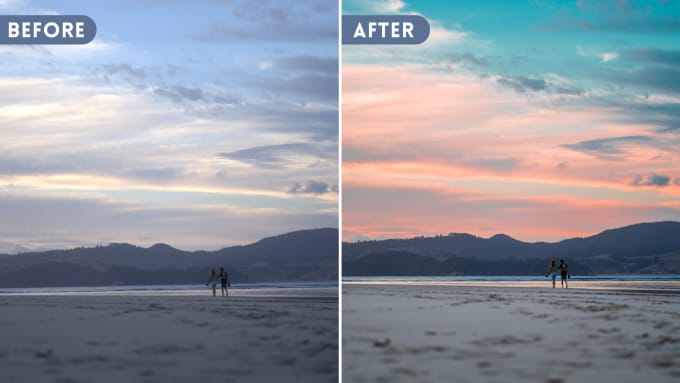 Gig Preview - Edit your wildlife and landscape photos in lightroom