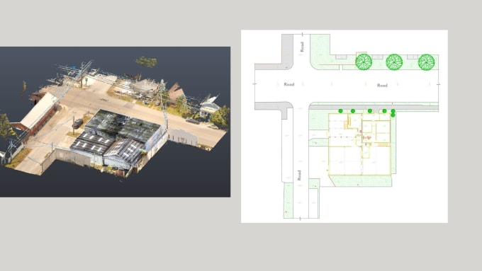 Gig Preview - Do scan to dwg plan