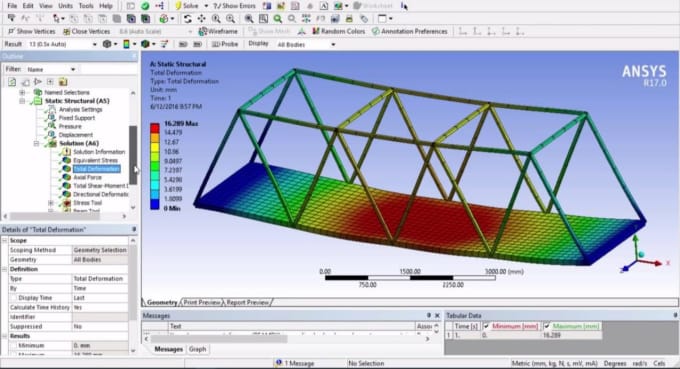 Gig Preview - Do fea and cfd analysis using ansys workbench or abaqus