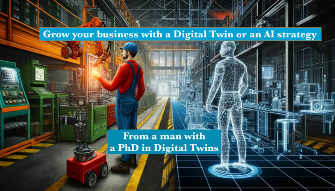 Gig Preview - Launch your future with ai and digital twin mastery