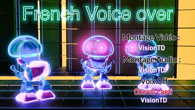 Gig Preview - Record a professional voice over in french