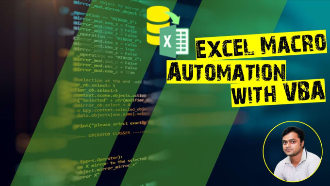 Gig Preview - Do custom excel vba macros and automation solutions