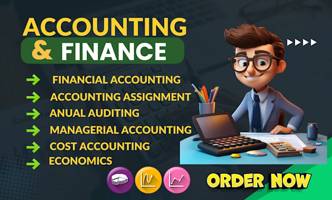 Gig Preview - Expert in accounting and finance assignments, tasks, excel projects and services