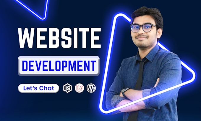 Gig Preview - Do website development, develop custom website as full stack web developer