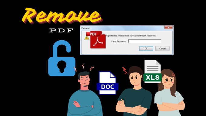 Gig Preview - Convert pdfs, word docs, remove excel passwords, and PDF sheet protection