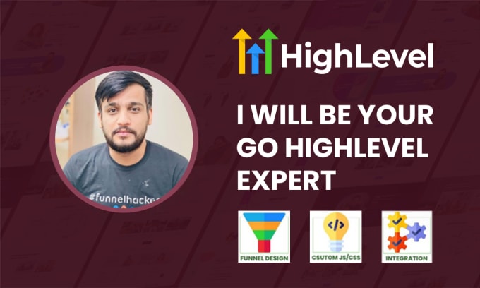 Gig Preview - Be your gohighlevel expert for go high level websites and sales funnel