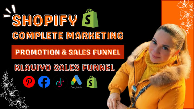 Gig Preview - Complete shopify dropshipping marketing sales funnel to boost shopify sales