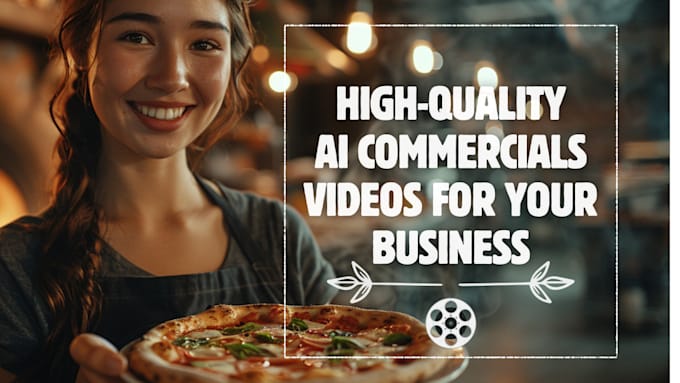 Gig Preview - Make impactful ai generated commercials to boost your brand