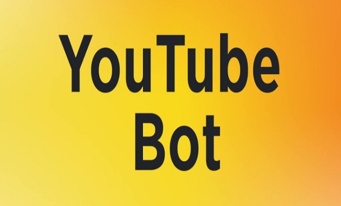 Gig Preview - Build youtube bot, uploader bot, auto responder bot, posting bot, tiktok bot