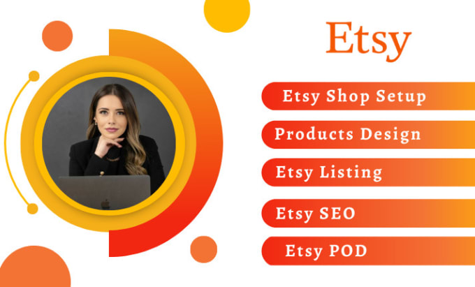 Gig Preview - Do etsy shop setup etsy product etsy listing etsy digital product, etsy SEO pod