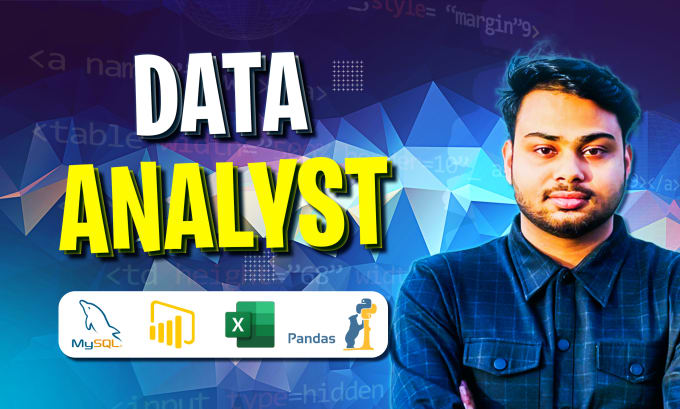 Bestseller - be data analyst in excel, powerbi, python, sql, dashboard