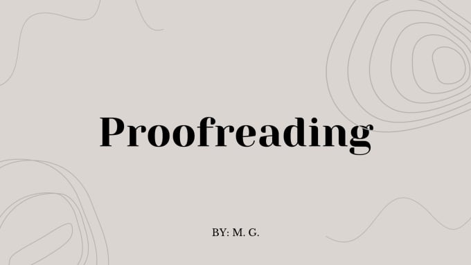 Bestseller - proofread your work meticulously