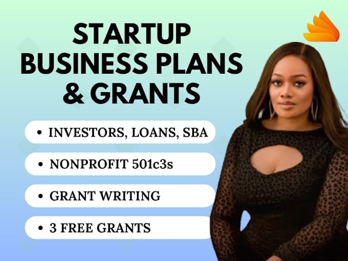 Gig Preview - Create superb business plan, grant proposal, pitch deck, financial plan